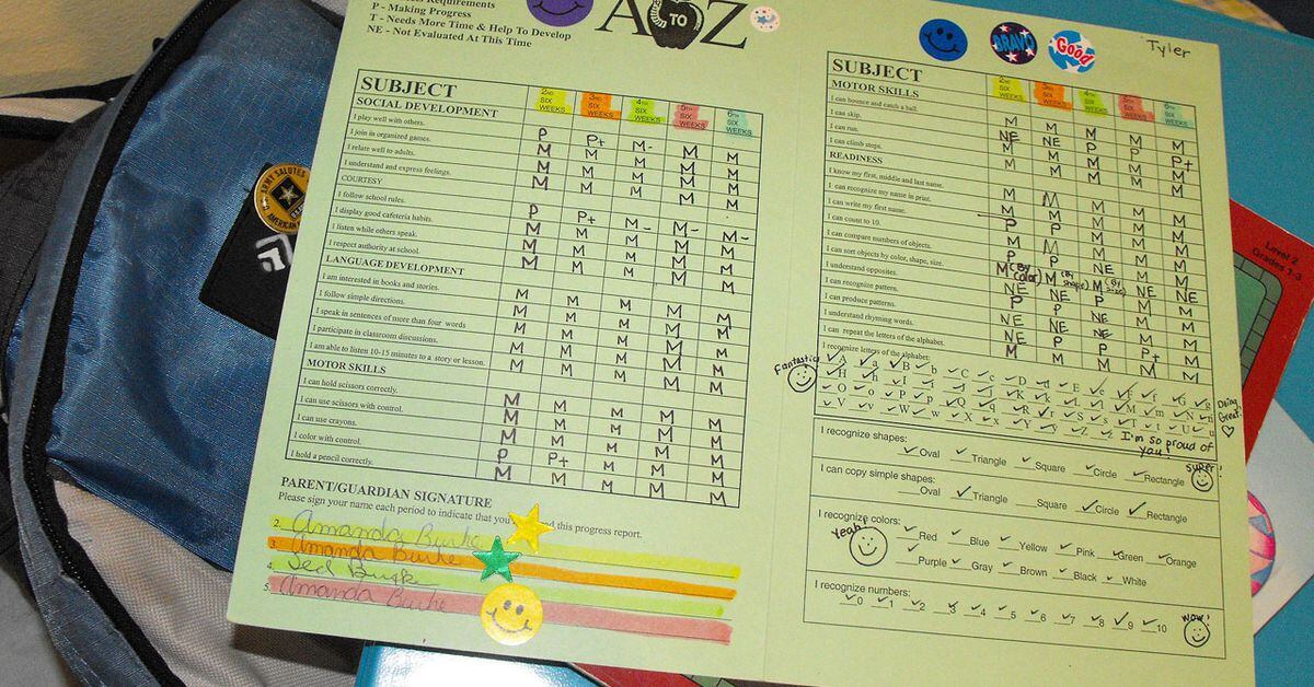 School offers alternative report cards with higher grades to 'encourage