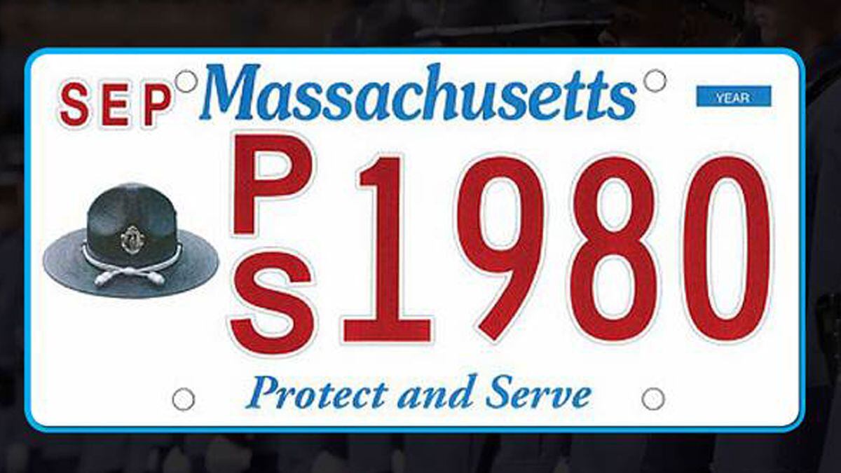 New specialty license plate supports Massachusetts first responders