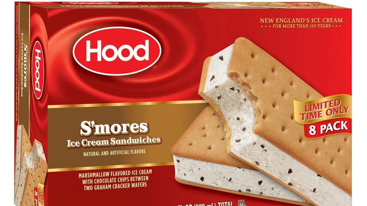 Hood handing out free ice cream sandwiches Tuesday