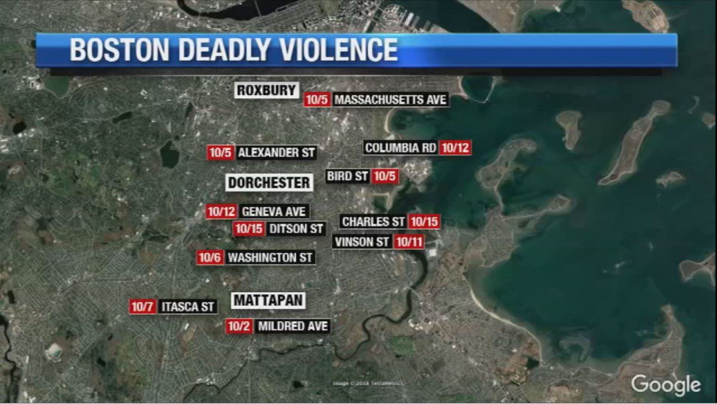 Boston deadly shootings 8 people killed in 10 days