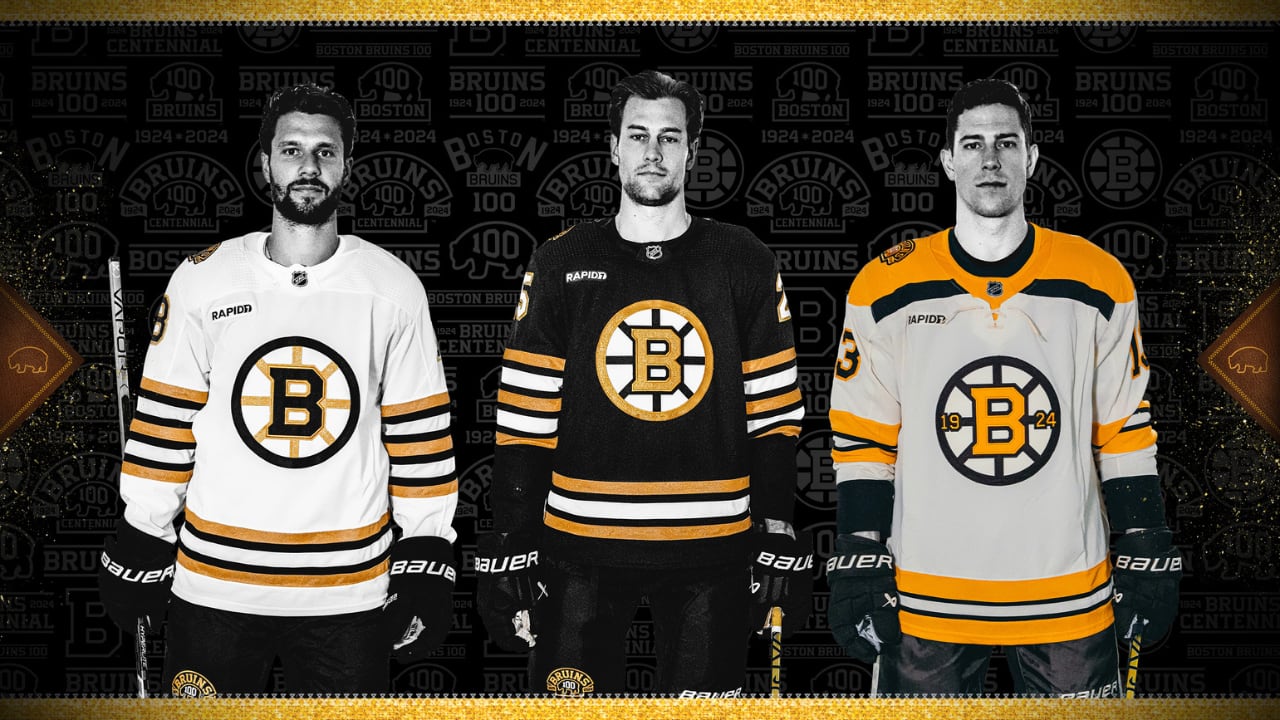 Both 100 Boston Bruins Centennial Logo Jersey Patch NHL Hockey Jersey Patch  Year