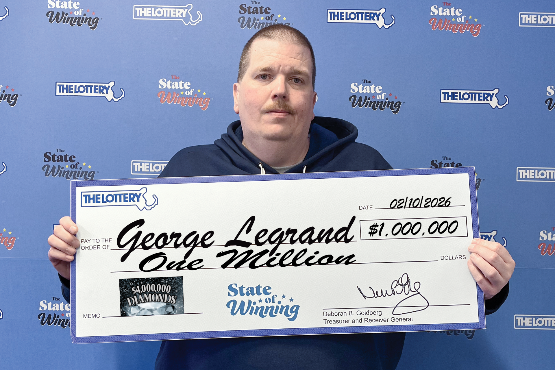 Mass. State Lottery winner: Man to buy property with big scratch